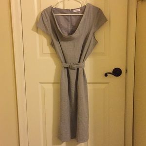 Elegant Calvin Klein Dress w/ matching belt.